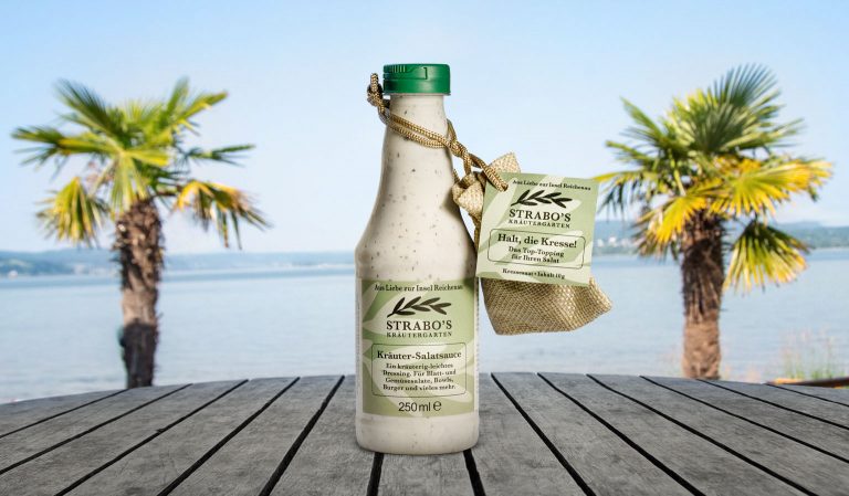 Strabo Salatsauce mit Kressesaat